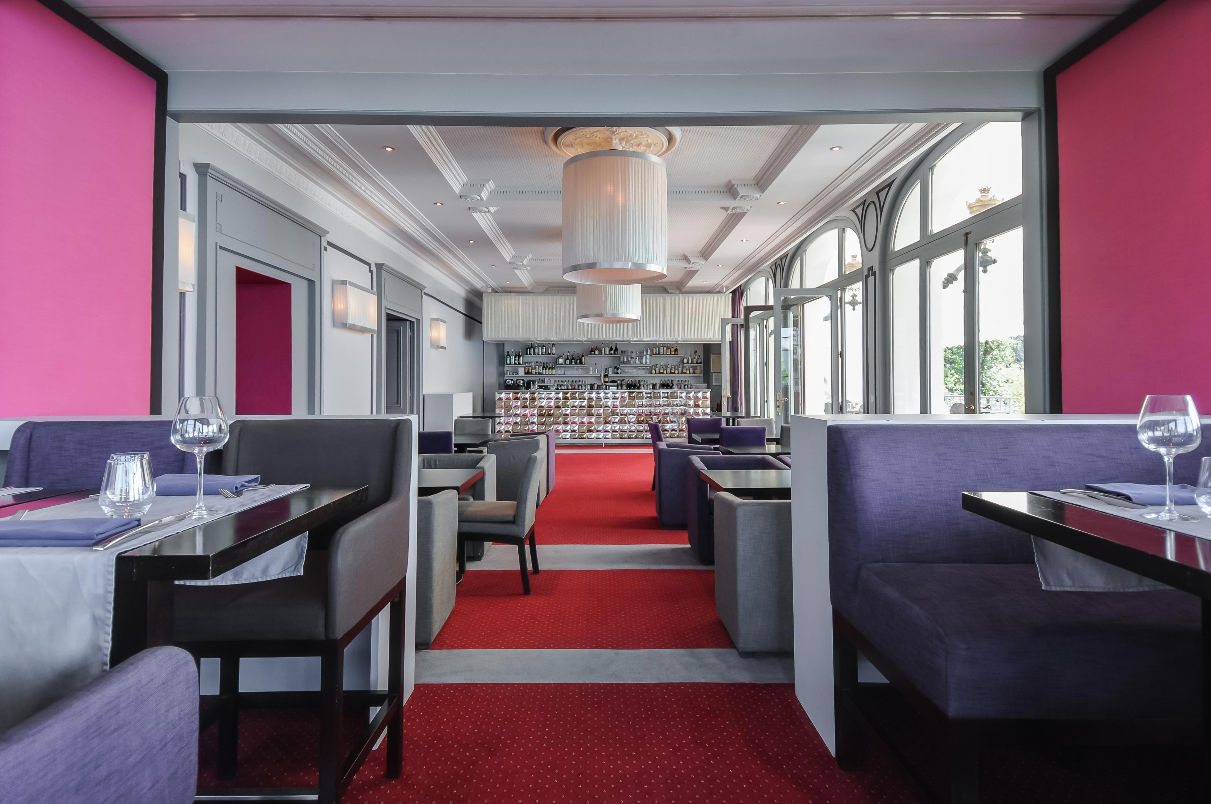 فندق لو بالاس دو مونتو منتون - سانت - برنارد المظهر الخارجي الصورة Restaurant